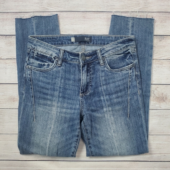 Kut from the Kloth Denim - Kut from the Kloth Catherine ankle straight leg crop 2